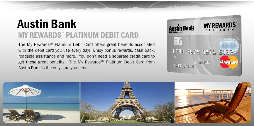 My Rewards™ Platinum Debit Card
